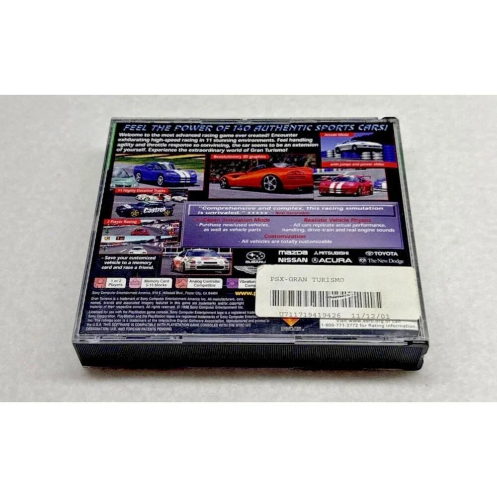 Gran Turismo Greatest Hits PS1 Sony PlayStation Complete CIB w/ Manual